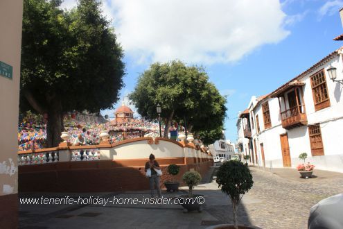 Plaza De La Luz Of Los Silos Tenerife At Isla Baja